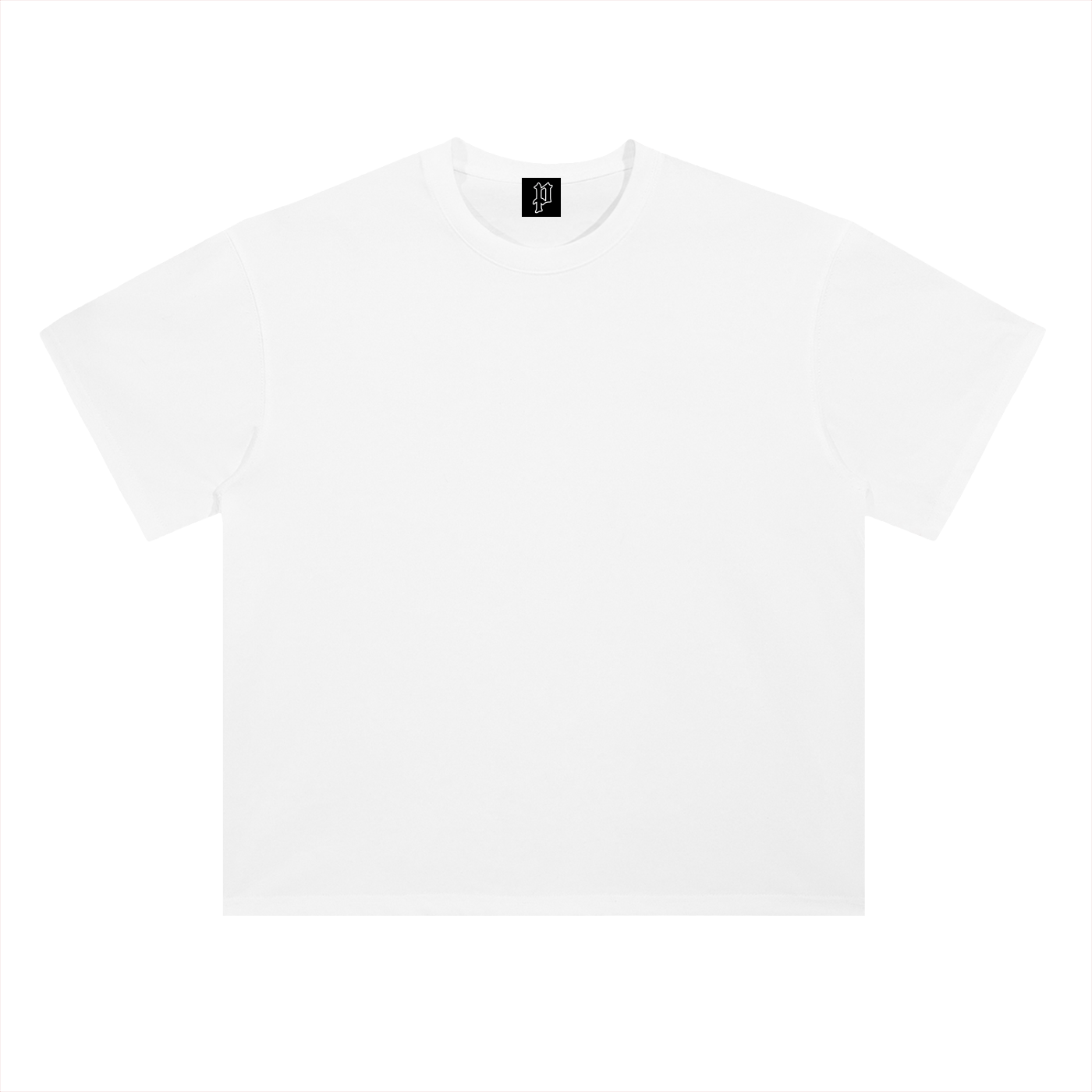 Heavyweight Drop Shoulder Cotton T-Shirt