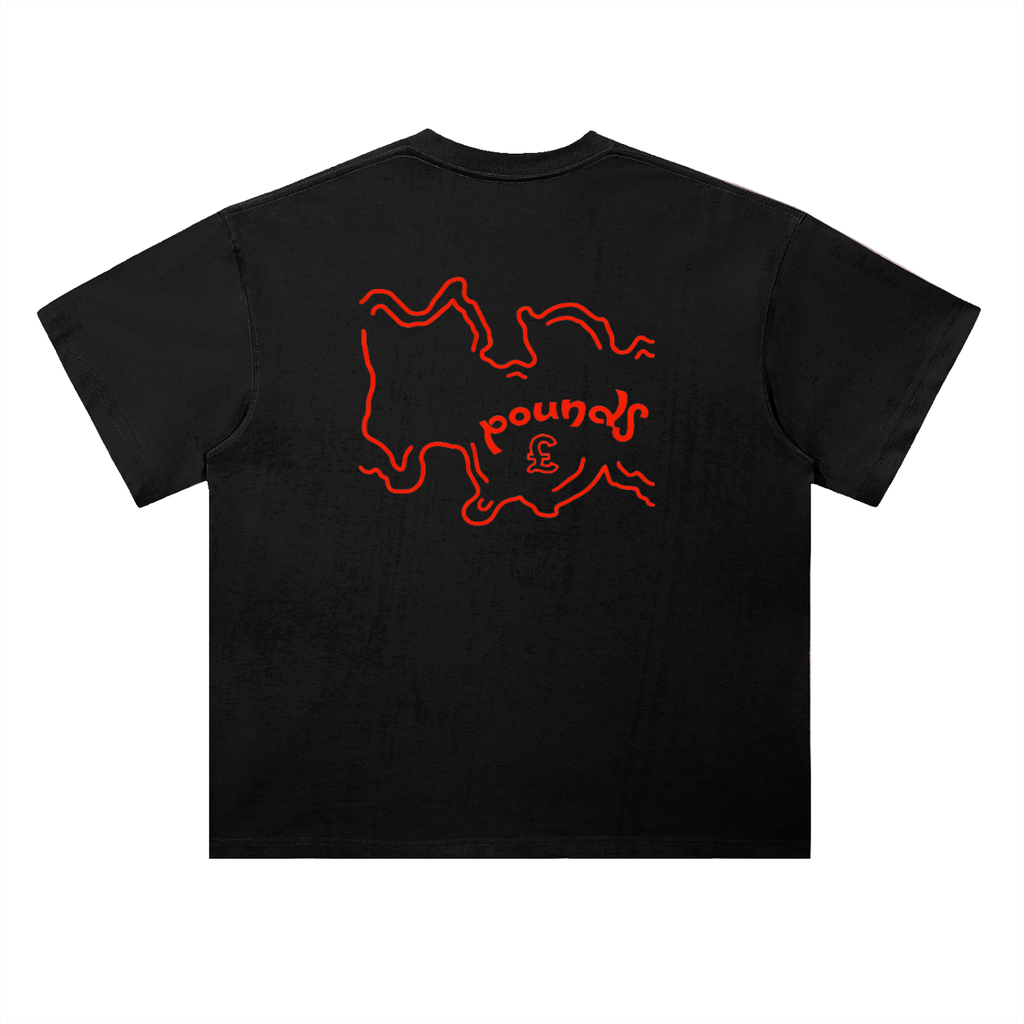 Heavyweight Drop Shoulder Cotton T-Shirt